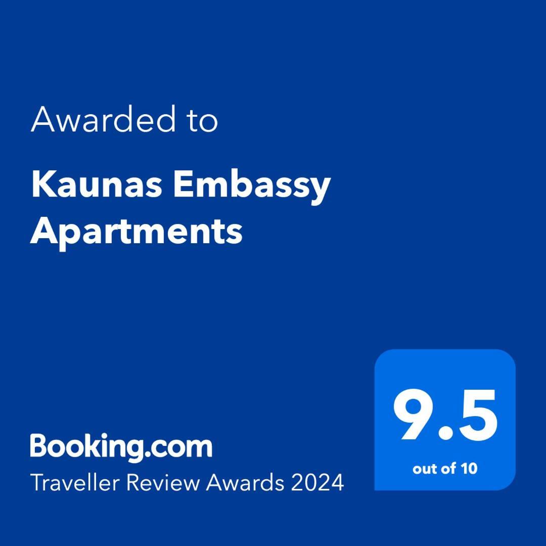 Kaunas Embassy Apartments Buitenkant foto